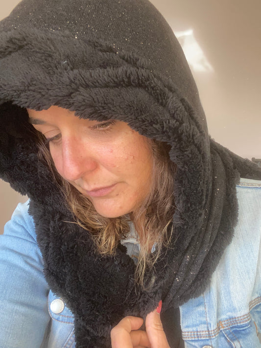 Echarpe-capuche