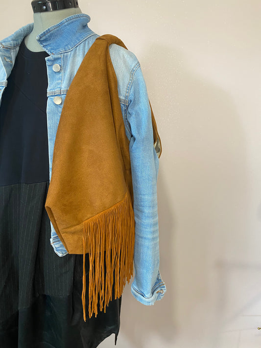 Sac à main à frange