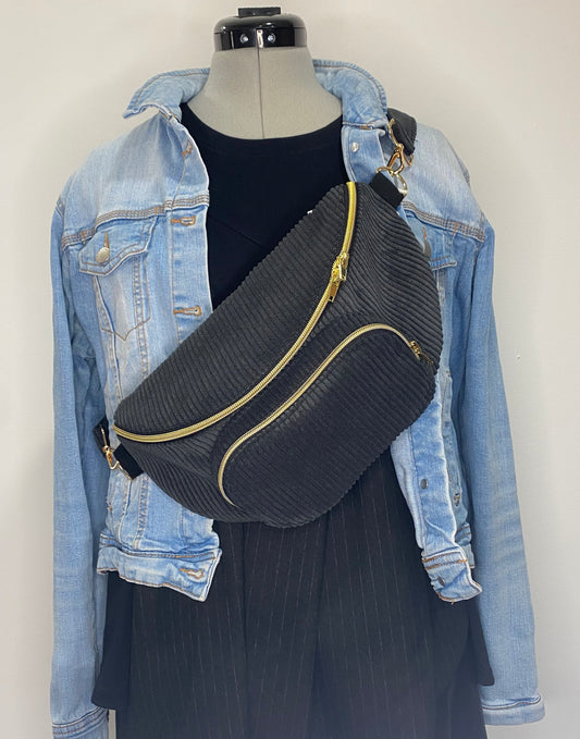 Sac banane avec poche avant