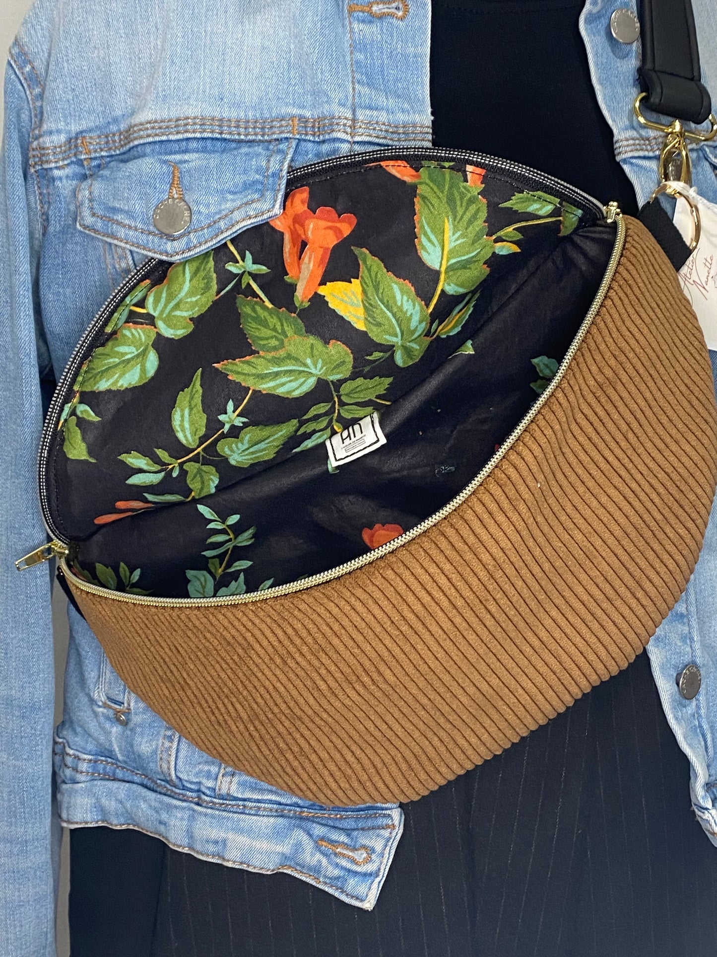 Sac banane - bicolore