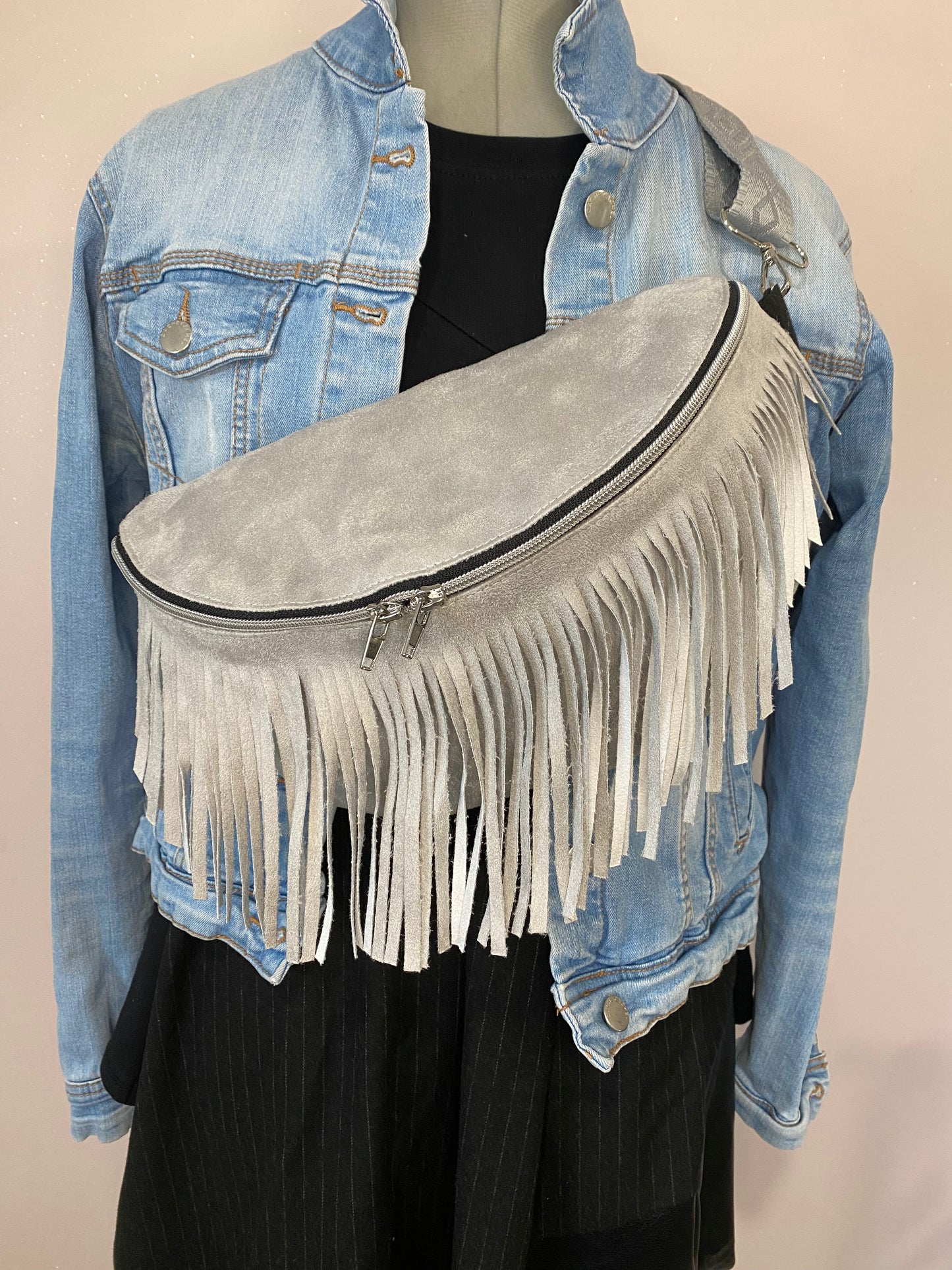 Sac banane - simple à frange