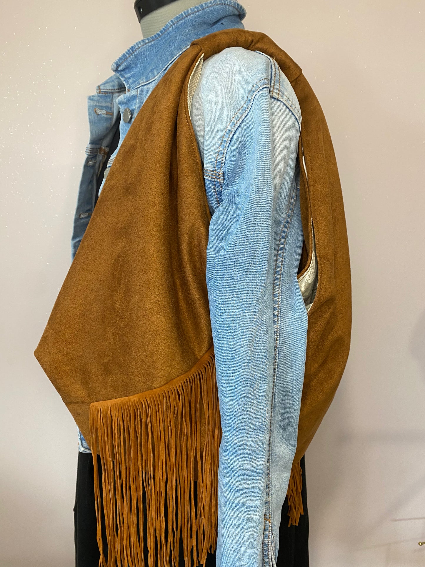 Sac à main à frange