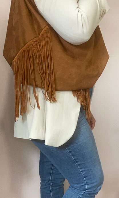 Sac à main à frange