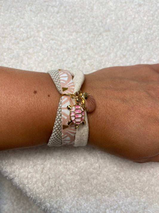 Bracelet - tissu trois bandes